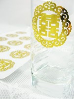 Oriental Sticker Gold