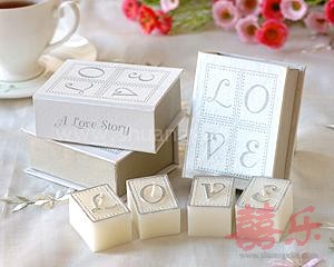 Book of Love Candle Set