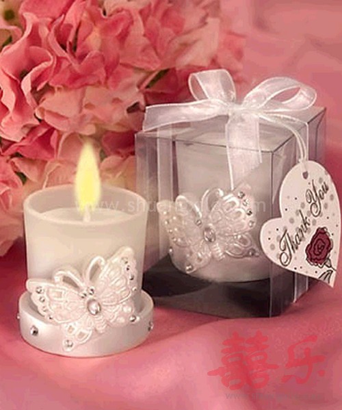 Butterfly Candle Favor
